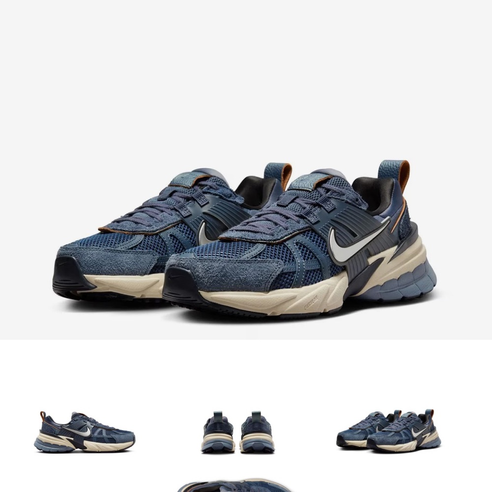 Nike V2K Run Obsidian Blue